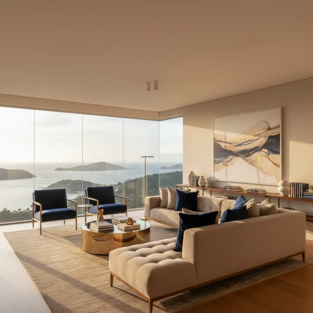 Apartamento frente mar em Jurerê Internacional